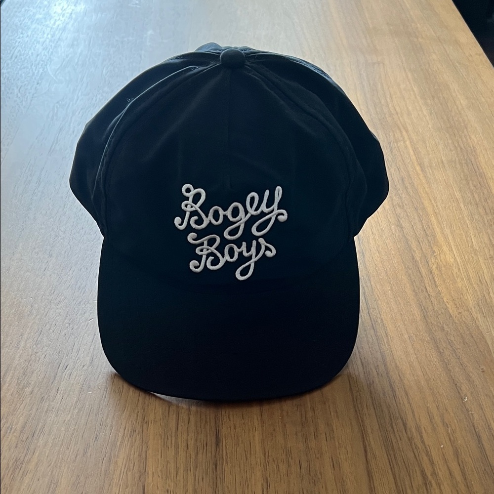 Bogey Boys Black Embroidered Baseball Cap